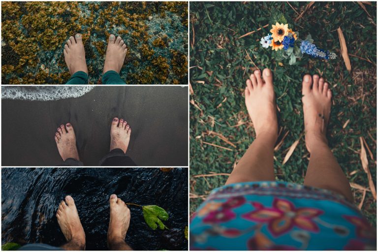 Bain de forêt et grounding – article bien être Coryfée